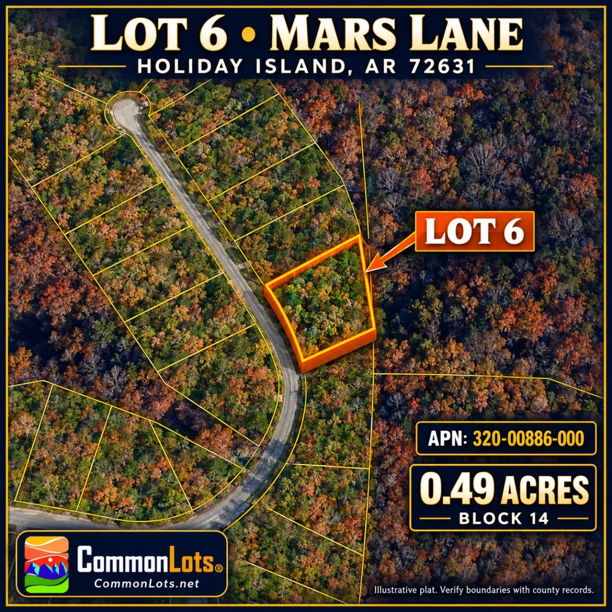 Decorative background for AVAILABLE 1.5 ACRES- RARE TRIPPLE LOT IN HOLIDAY ISLAND, ARKANSAS — LAKE LIVING, GOLF & OZARK BEAUTY! image 11