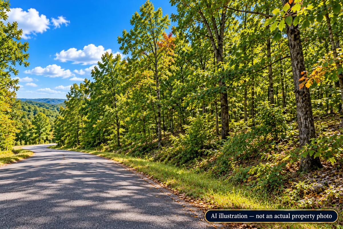Decorative background for AVAILABLE 1.5 ACRES- RARE TRIPPLE LOT IN HOLIDAY ISLAND, ARKANSAS — LAKE LIVING, GOLF & OZARK BEAUTY! image 15
