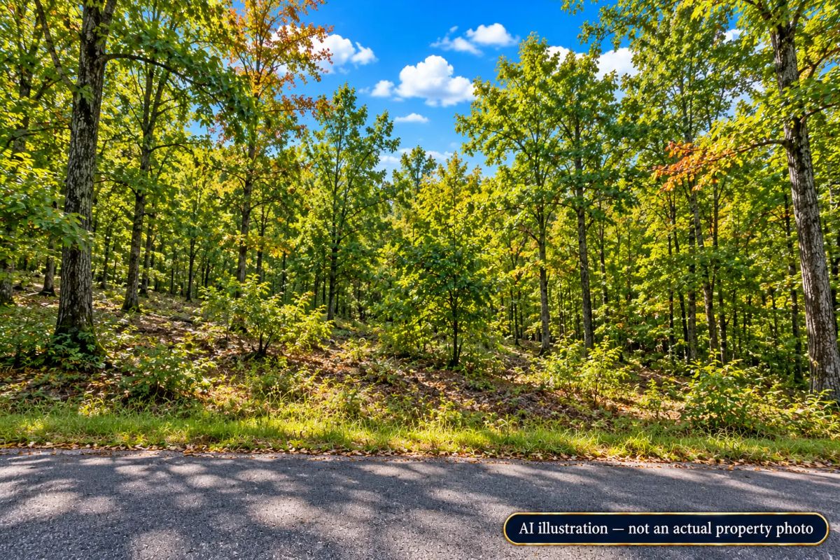Decorative background for AVAILABLE 1.5 ACRES- RARE TRIPPLE LOT IN HOLIDAY ISLAND, ARKANSAS — LAKE LIVING, GOLF & OZARK BEAUTY! image 17