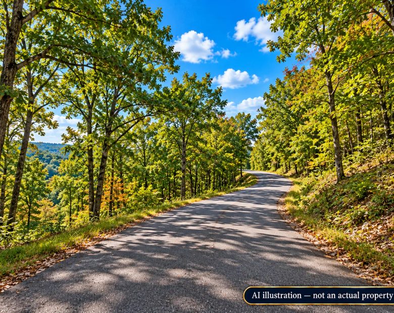 AVAILABLE 1.5 ACRES- RARE TRIPPLE LOT IN HOLIDAY ISLAND, ARKANSAS — LAKE LIVING, GOLF & OZARK BEAUTY! in Carroll County, AR