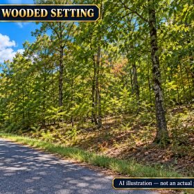 AVAILABLE 1.5 ACRES- RARE TRIPPLE LOT IN HOLIDAY ISLAND, ARKANSAS — LAKE LIVING, GOLF & OZARK BEAUTY! in Carroll County, AR
