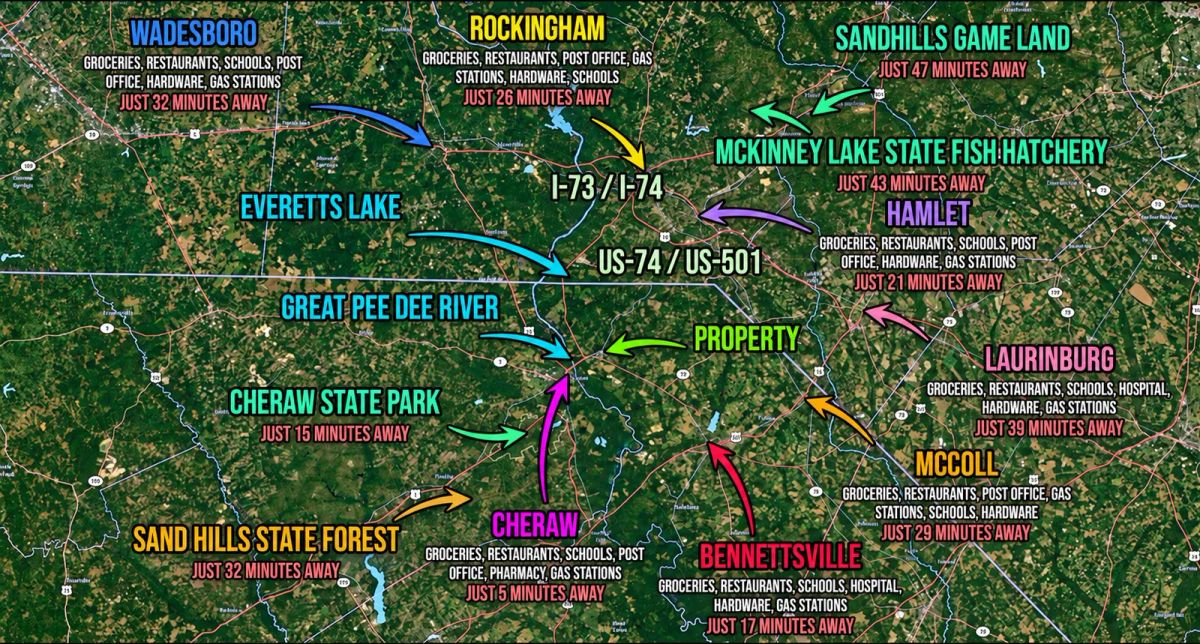 Own 5 Acres of South Carolina Peace and Possibility in Wallace. Enjoy level, open pasture with paved road frontage and public water available. - Image 2