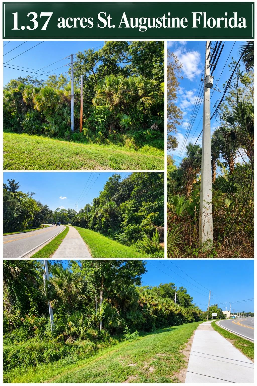 1.37-Acre Commercial Land for Sale — St. Augustine, Florida - Main image
