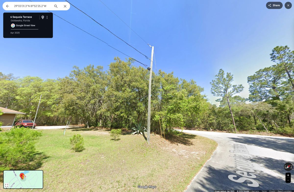Set Back yet well-connected ¼ ac Lot close to the Ocklawaha River - Image 2