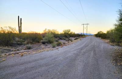 Desert Vibe in Pinal AZ, 15.56 Acres of Flat Buildable Land with Power & Easy Highway Access
