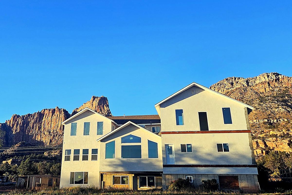Decorative background for Red-Rock Views by BLM Land, .88 Acre Home, Seller Financing image 5