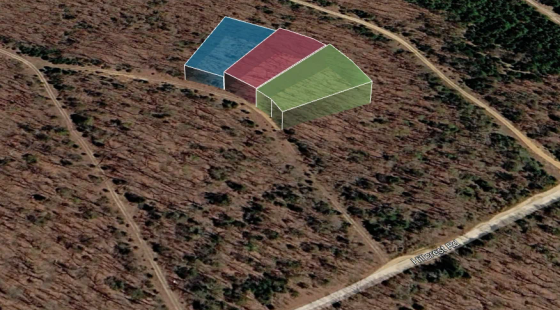 3 adjacent lots to spread out - 1.2 acres of Forest in Izard County, AR