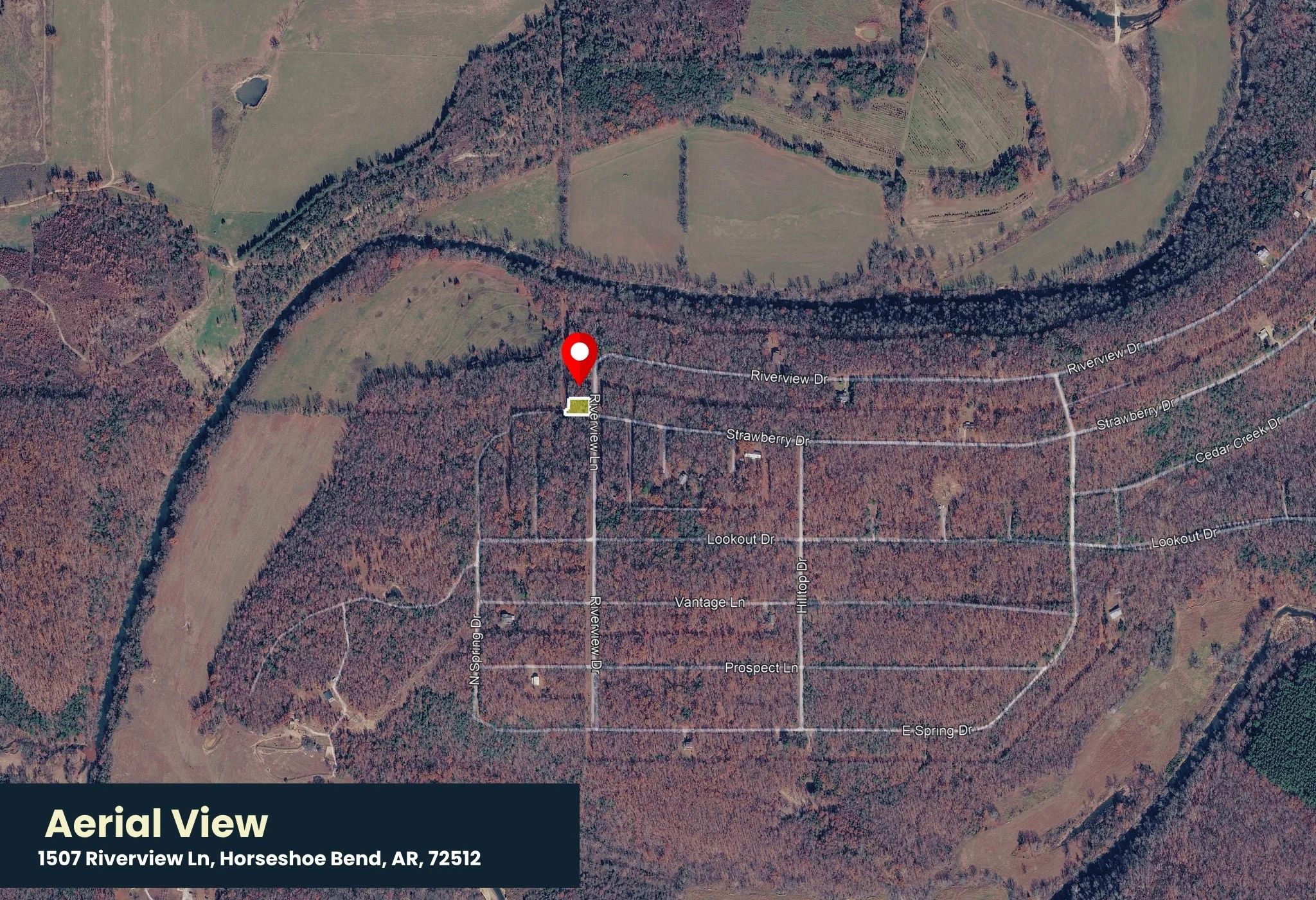 Tiny Home perfect - Paved Road, Utilities ready in Izard County, AR