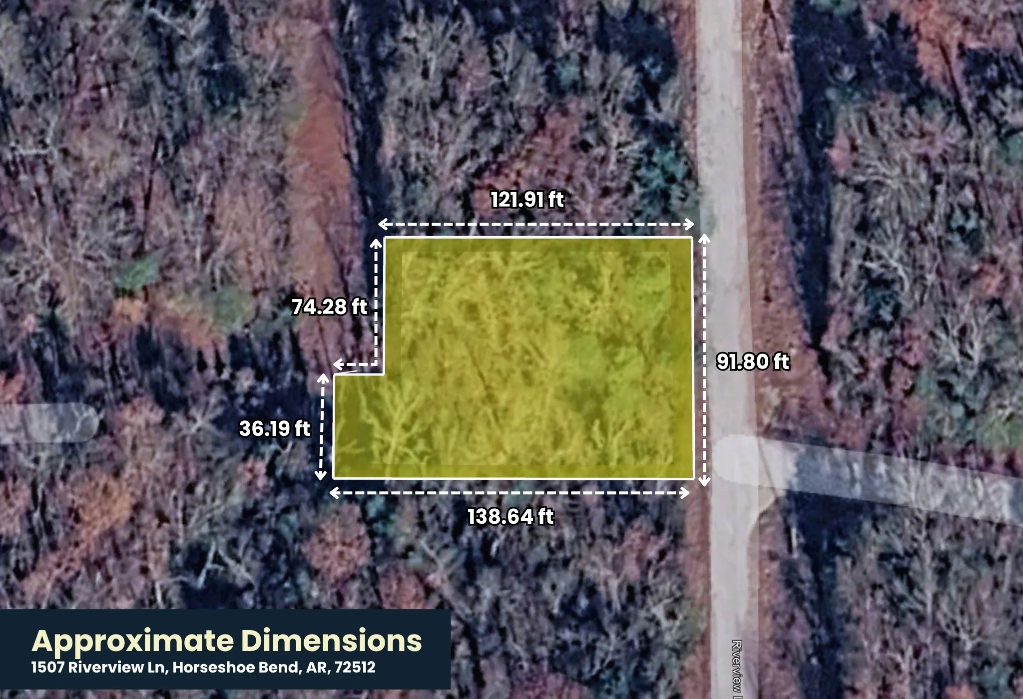 Tiny Home perfect - Paved Road, Utilities ready in Izard County, AR