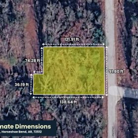 Tiny Home perfect - Paved Road, Utilities ready in Izard County, AR