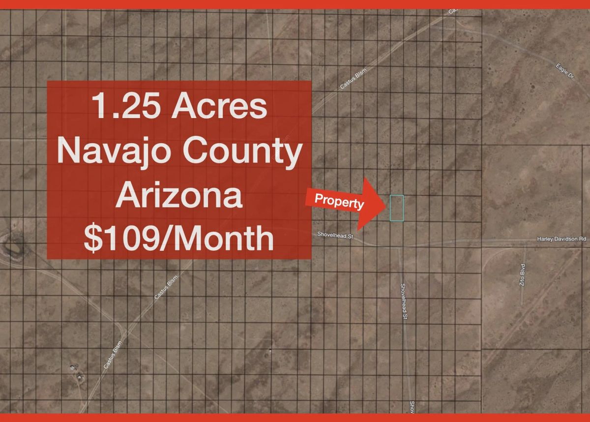 The Ultimate Off-Grid Adventure Awaits You on 1.25 Acres of Land in Holbrook, Navajo County, Arizona - Main image