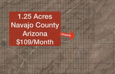 The Ultimate Off-Grid Adventure Awaits You on 1.25 Acres of Land in Holbrook, Navajo County, Arizona