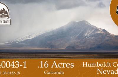 0.16 Acres in Golconda, Humboldt County, NV