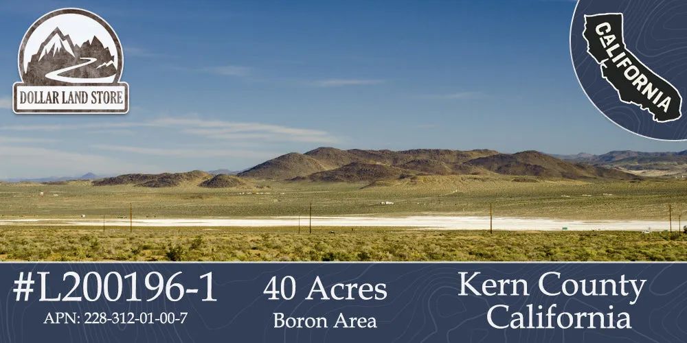 40 Acres in Kern County, CA - Main image