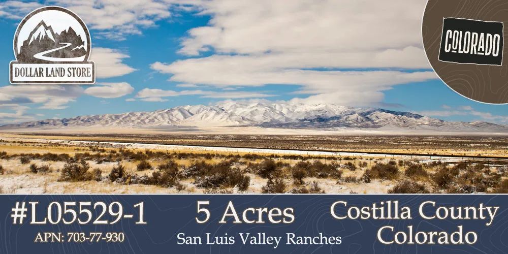 Beautiful views from 5 Acres in San Luis Valley Ranches, Costilla County, Colorado - Image 2