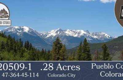 0.28 Lot in Colorado City, Colorado Takelma Drive