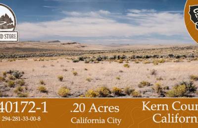 0.20 Acre Residential lot in California City, Kern County, CA
