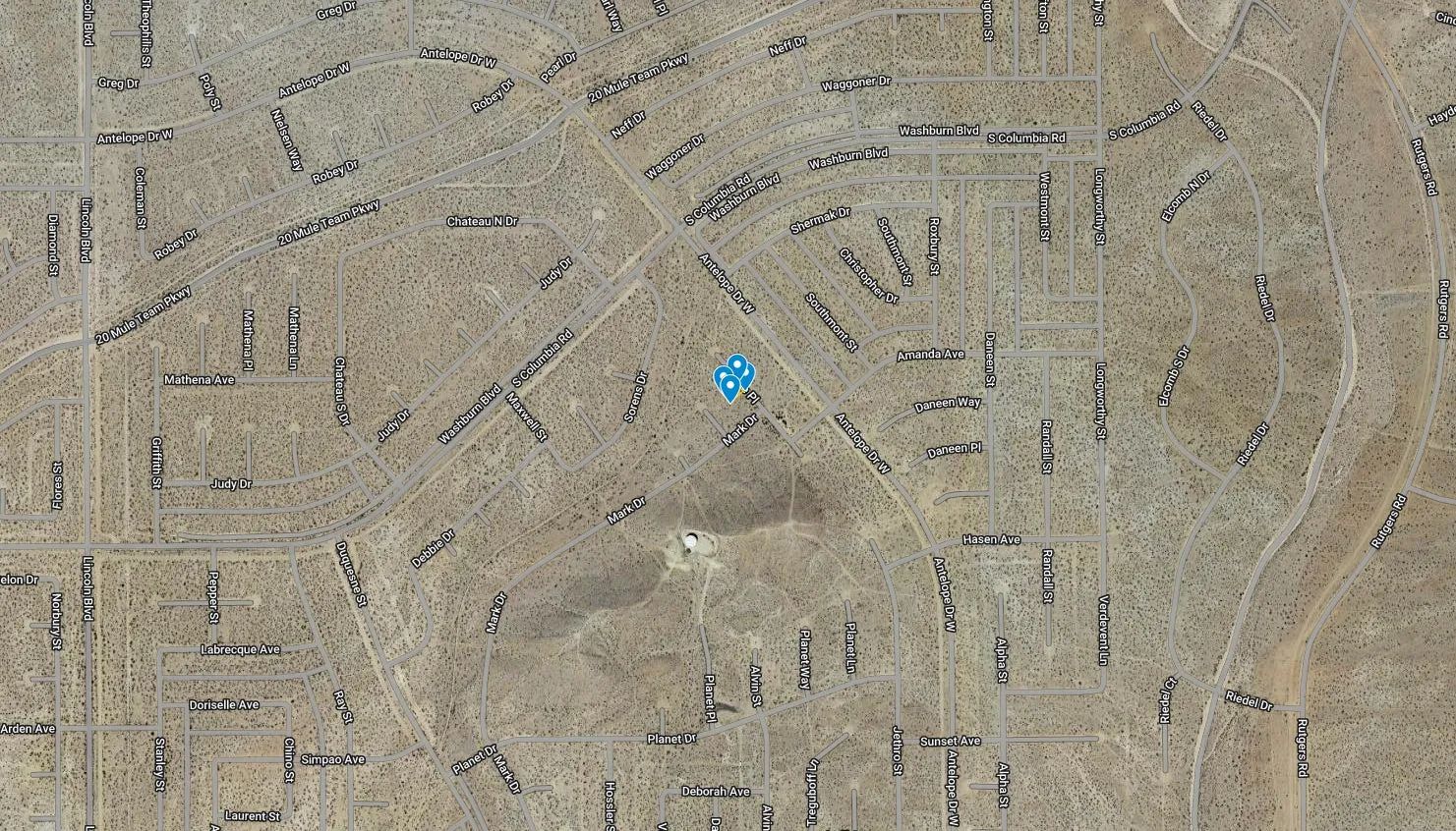 0.20 Acre Residential lot in California City, Kern County, CA in Kern County, CA