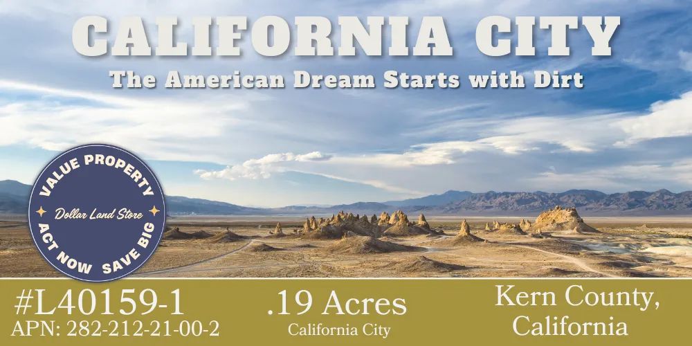0.19 Acre Residential lot in California City, Kern County, CA - Image 2