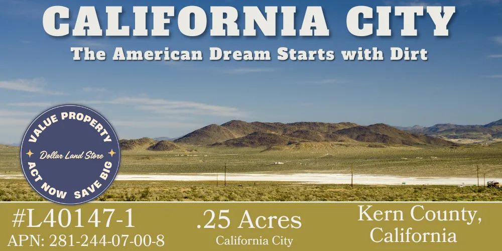 0.25 Acre Residential lot in California City, Kern County, CA - Image 2