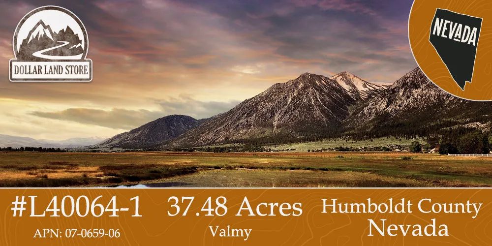 37.48 Acres in Humboldt County, NV