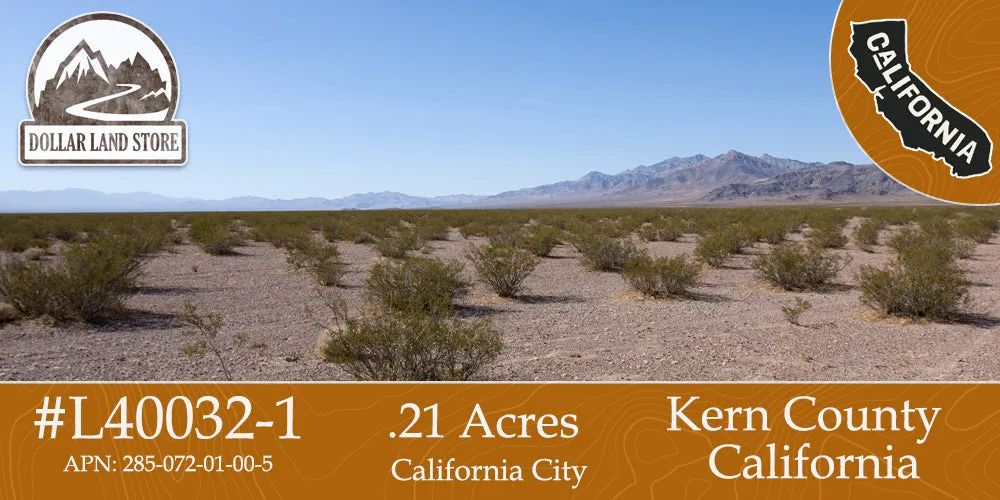 0.21 Acre Residential lot in California City, Kern County, CA - Main image