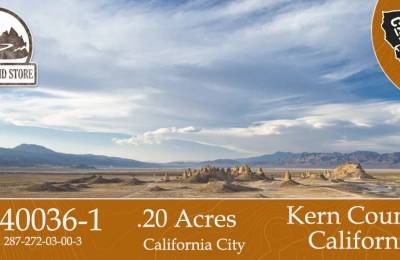 0.20 Acre Residential lot in California City, Kern County, CA
