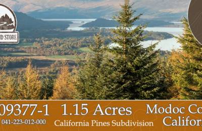 1.15 Acre Lot in California Pines, Modoc CA