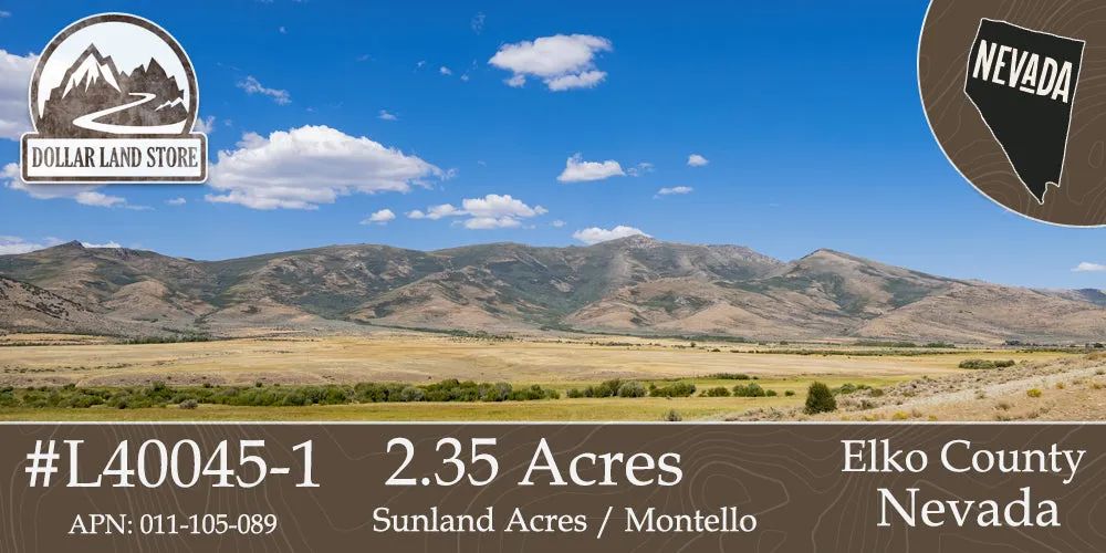 2.35 Acres in Elko County, Nevada in Elko County, NV