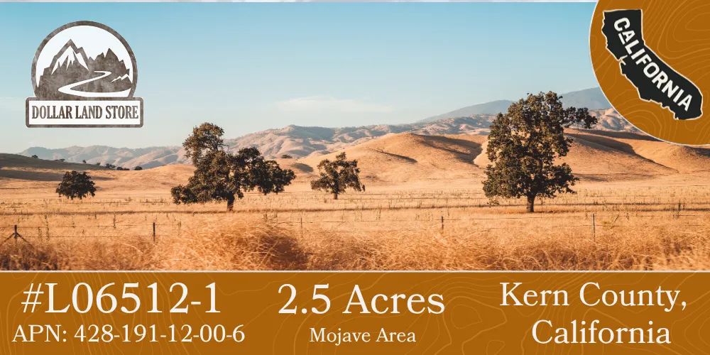 2.5 Acres in Kern County, CA