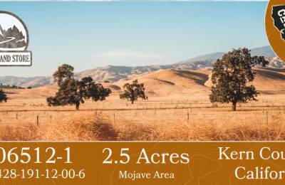 2.5 Acres in Kern County, CA
