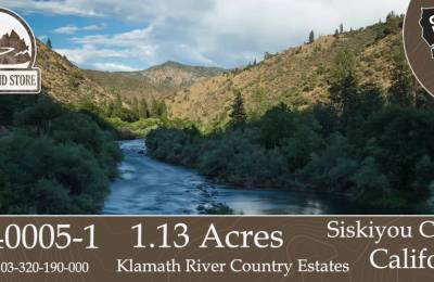1.3 Acres in KCRE Near the Klamath River, Siskiyou County, CA