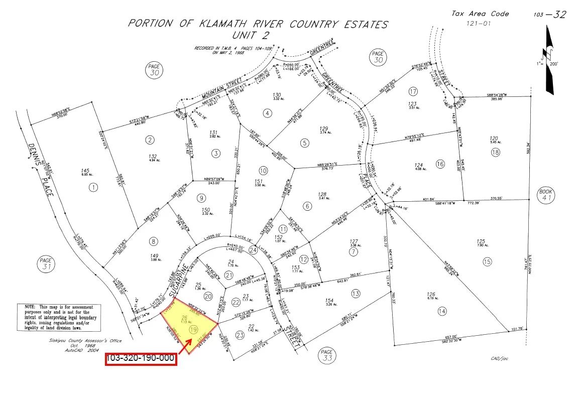 1.3 Acres in KCRE Near the Klamath River, Siskiyou County, CA in Siskiyou County, CA