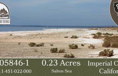 0.23 Acre Lot in Salton City, Imperial County California