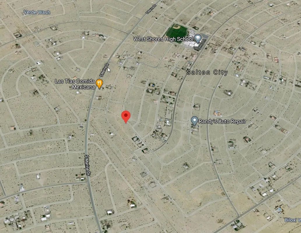Decorative background for 0.23 Acre Lot in Salton City, Imperial County California image 9