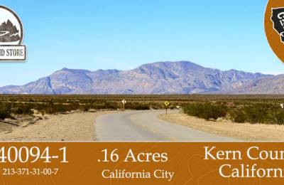 0.16 Acre Residential lot in California City, Kern County, CA