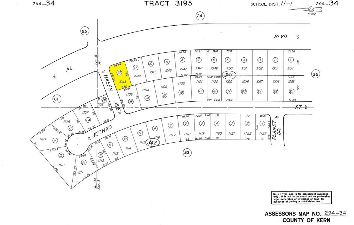 0.21 Acre Residential lot in California City, Kern County, CA - Image 2