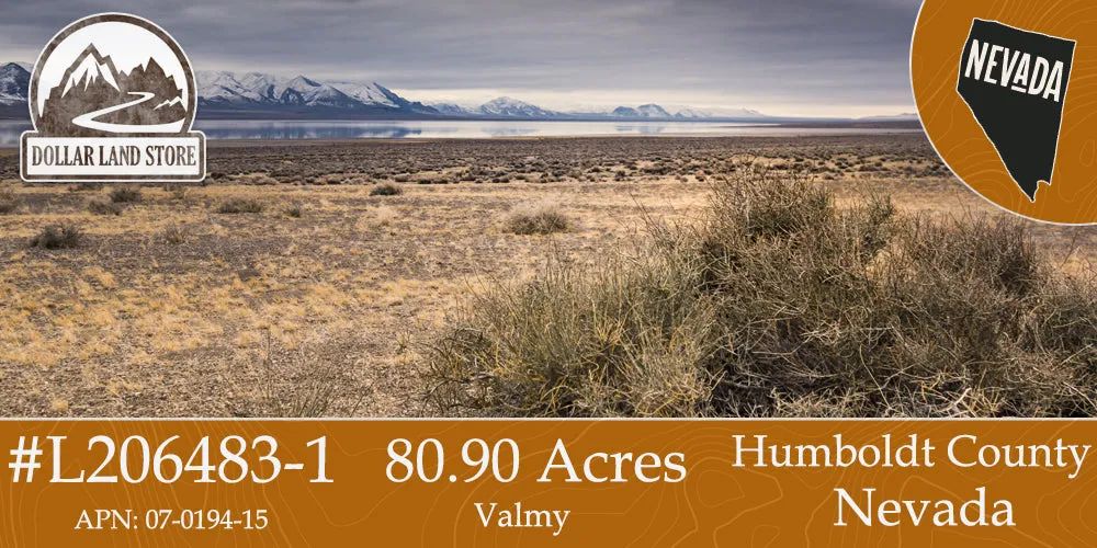 80.90 Acres in Humboldt County, NV in Humboldt County, NV
