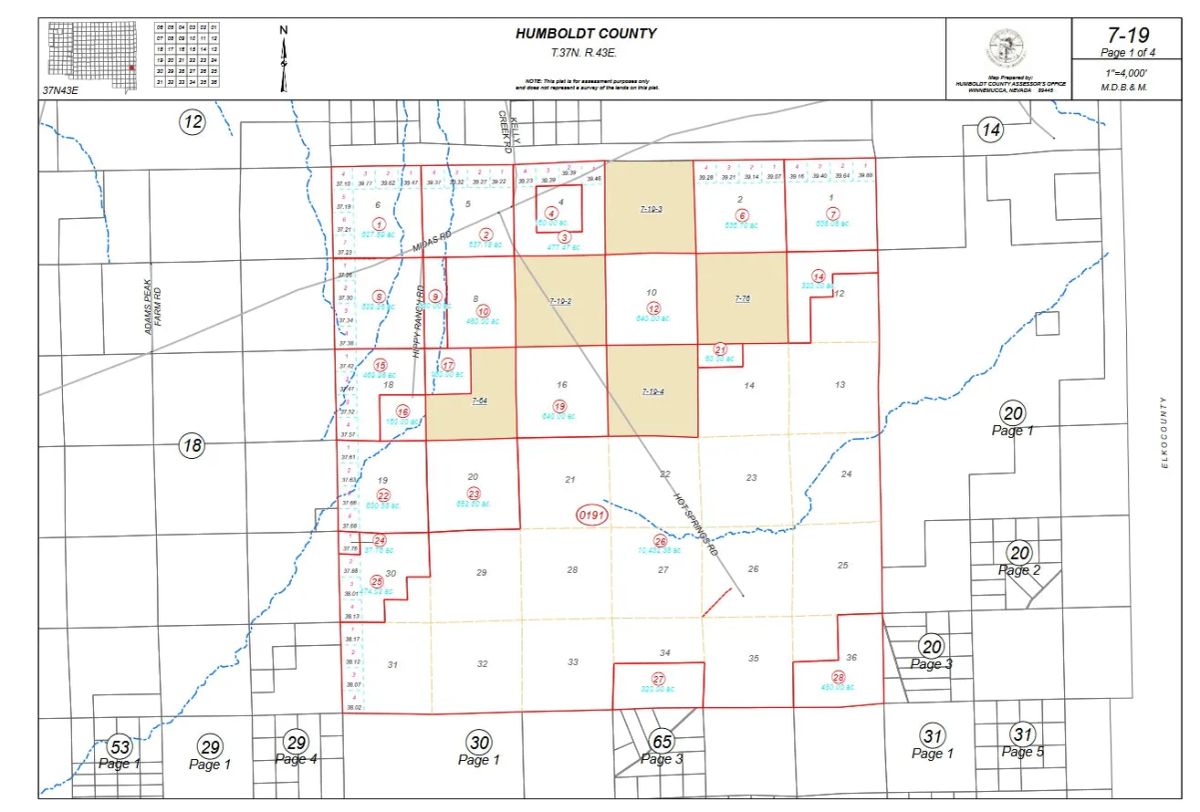 80.90 Acres in Humboldt County, NV - Image 4