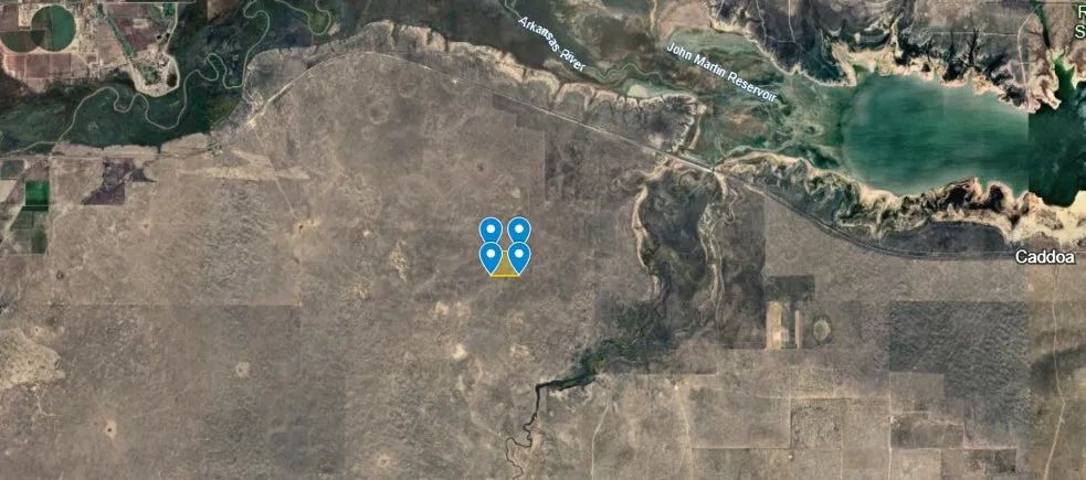 Decorative background for Large Colorado Land Lot – 45.31 Acres in Bent County with Open Plains & Scenic Views image 7