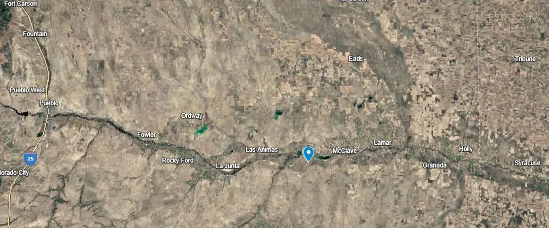 Decorative background for Large Colorado Land Lot – 45.31 Acres in Bent County with Open Plains & Scenic Views image 9