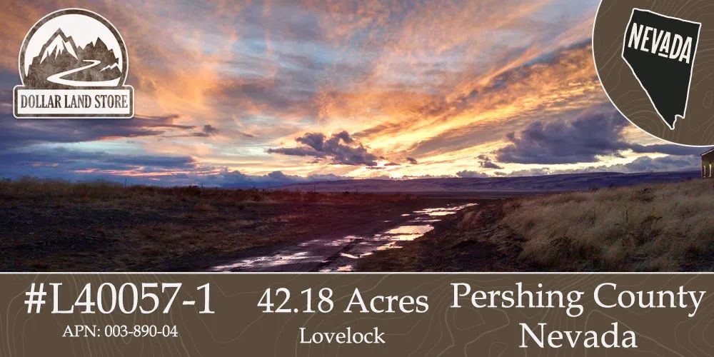 42.18 Acres in Pershing County, Nevada in Pershing County, NV