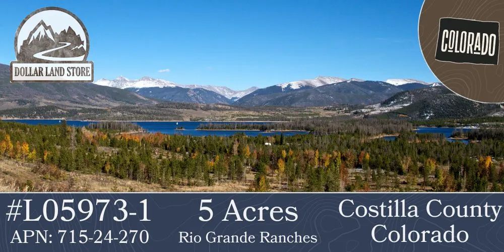5 Acres in Rio Grande Ranches, Costilla County, Colorado, near the Rio Grande - Image 2
