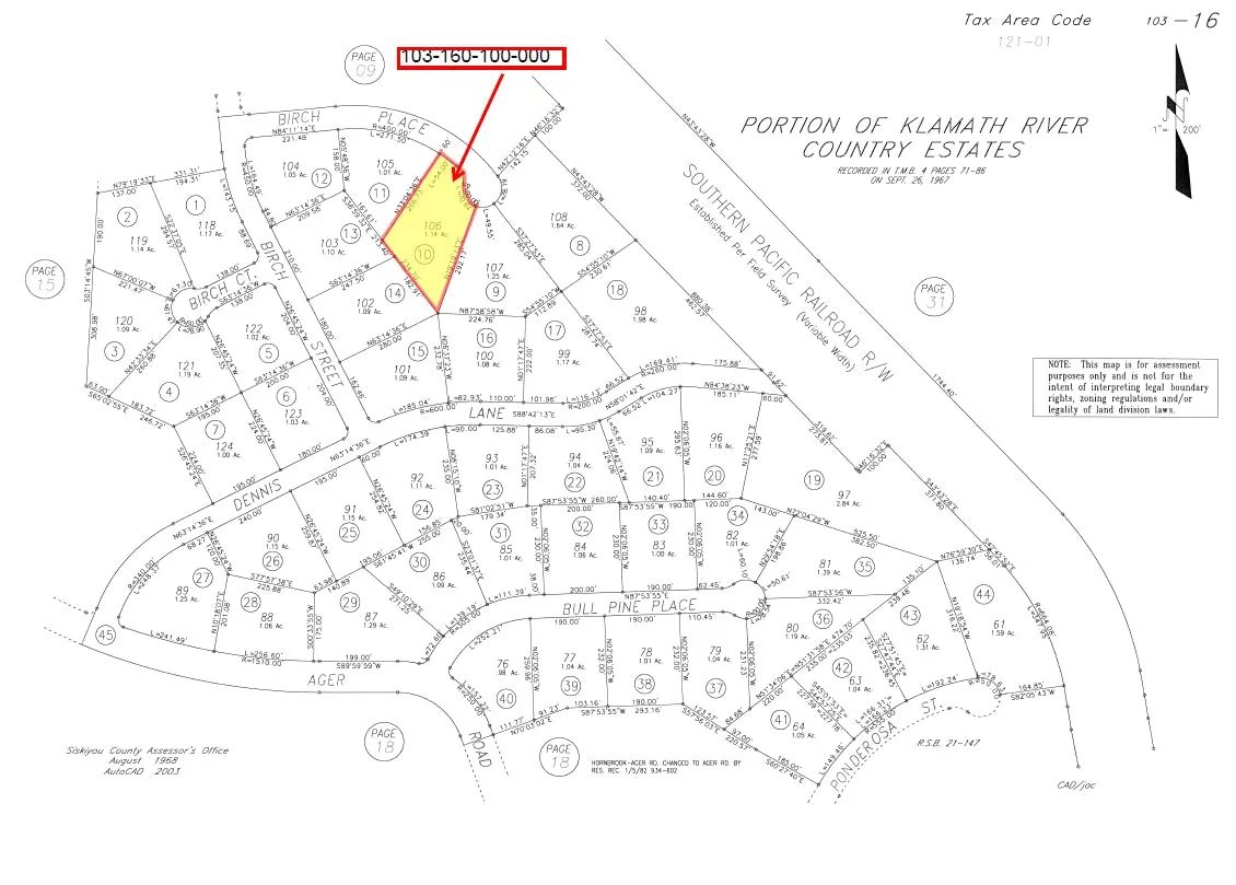 1.10 Acres in KCRE feet from the Klamath River, Siskiyou County, CA - Image 3