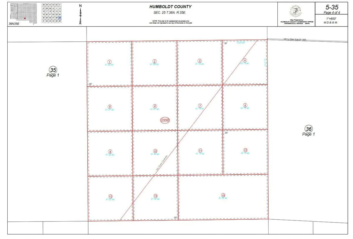 Decorative background for 39.61 Acres in Humboldt County, NV image 11