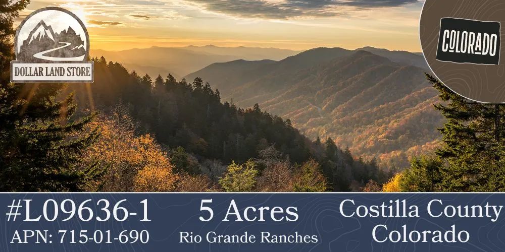5 Acres in Rio Grande Ranches, Costilla County, Colorado, near the Rio Grande - Image 2