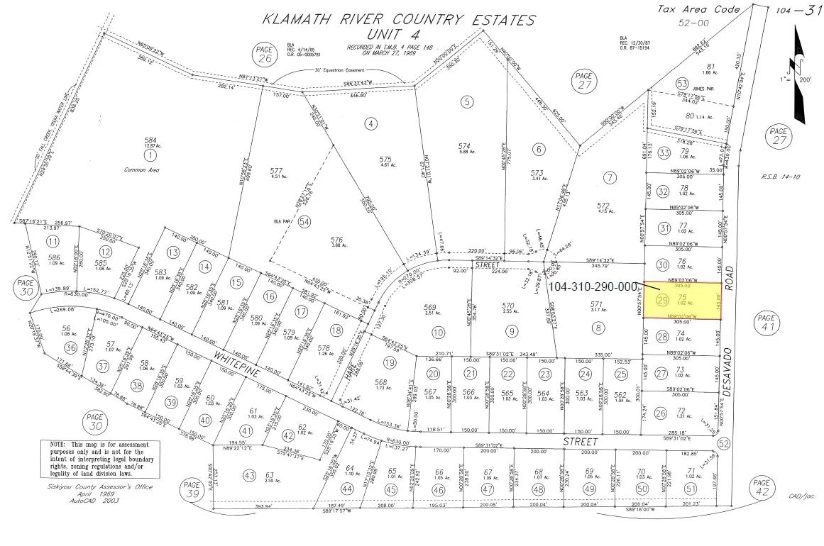 1.02 Acres in KCRE Near the Klamath River, Siskiyou County, CA in Siskiyou County, CA