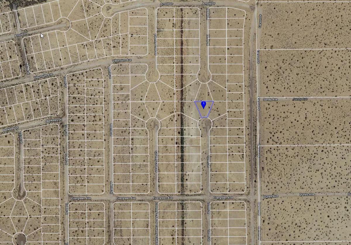 0.22 Acre Residential lot in California City, Kern County, CA - Image 2