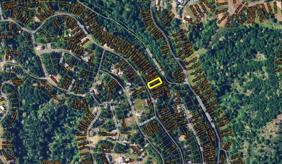 Wooded Shelter Cove Lot with Dense, Mature Trees, Humboldt County CA in Humboldt County, CA