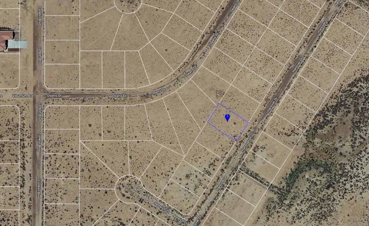 0.23 Acre Residential lot in California City, Kern County, CA - Image 3